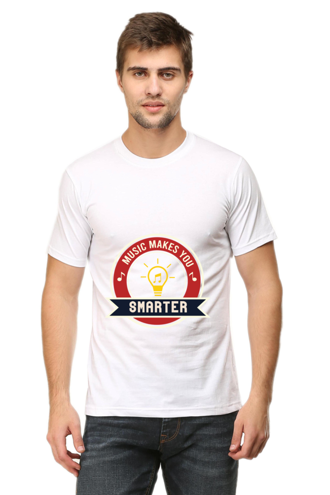 Music Unisex Cotton Round Neck T-shirt - Smarter