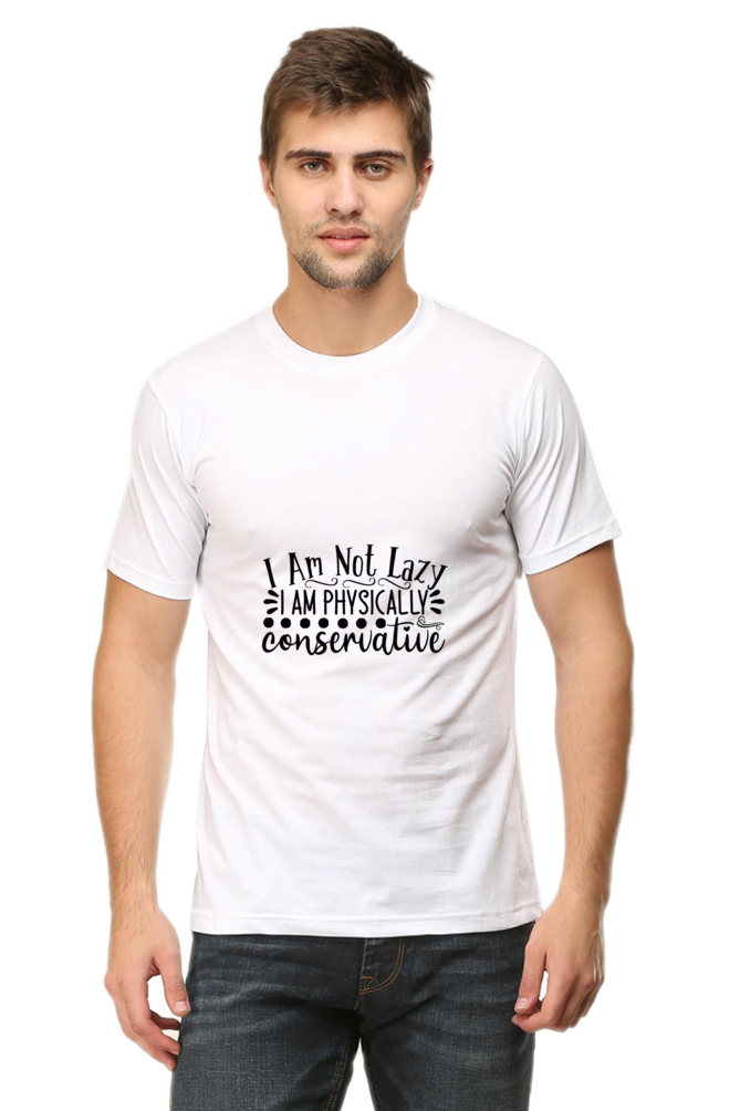 Men's Funny & Queen SVG Round Neck T-Shirt - conservative