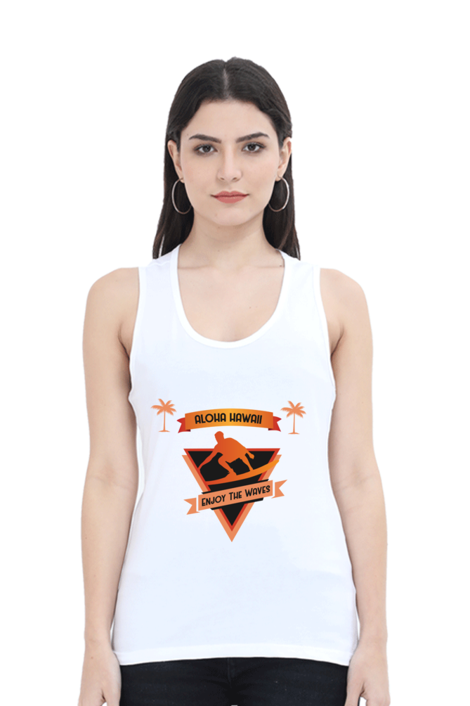 Women Summer Tank Top -  Enjoy Waves