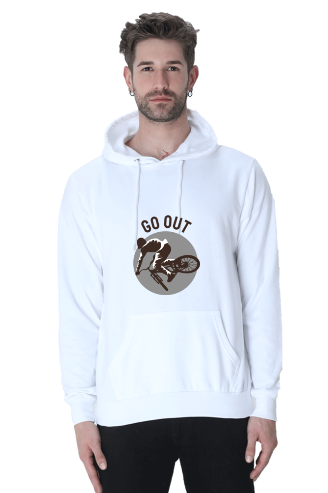 Men's  Rider Sweatshirts Hoodie - go out