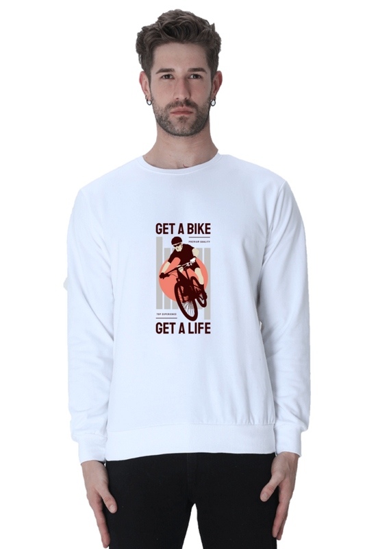 Men Rider Sweatshirt - get life