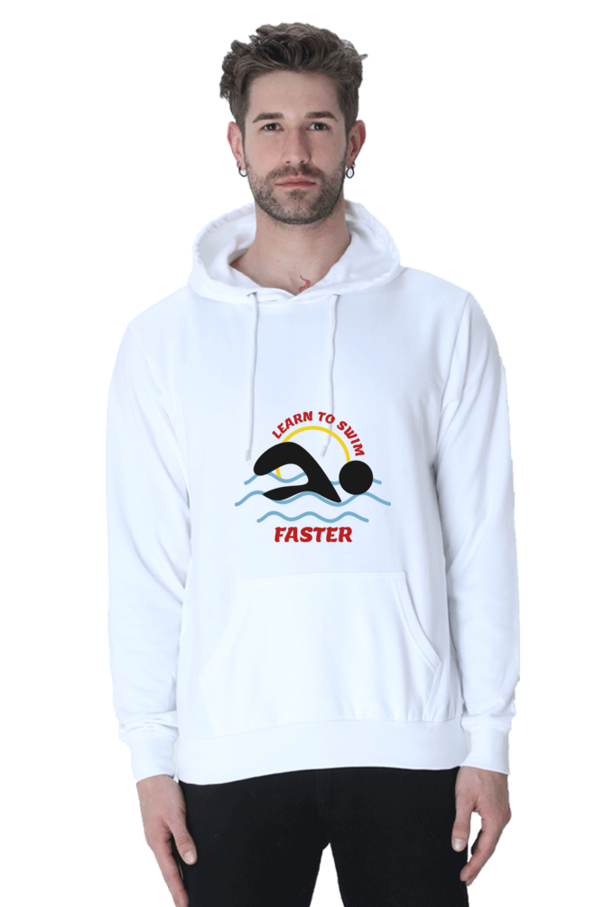 Men's  Swimming Sweatshirts Hoodie - Faster