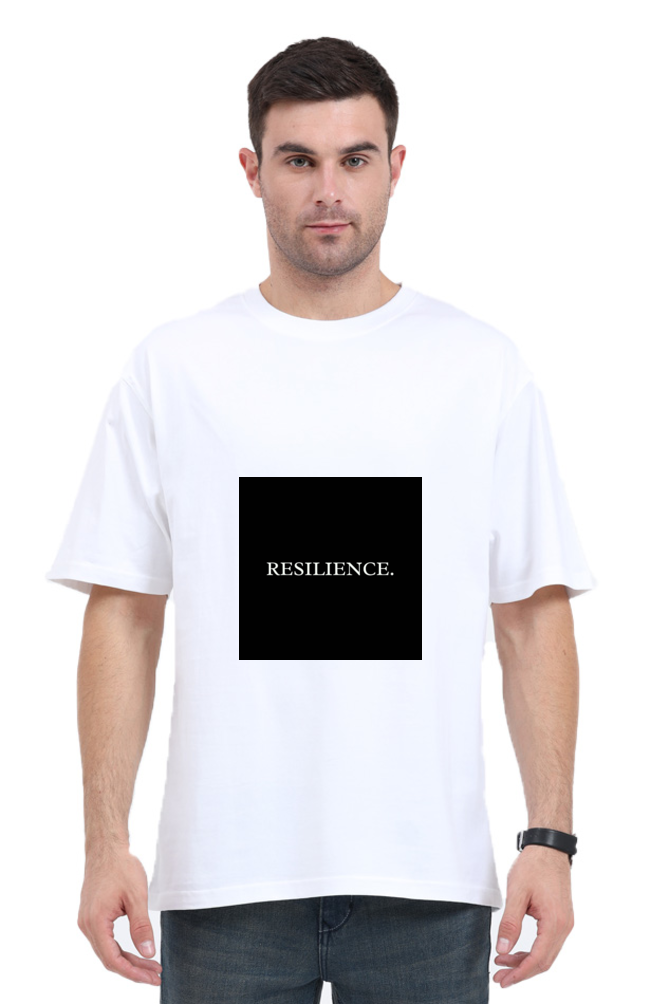 Men Minimalistic Oversized Classic T Shirt  - Resilience