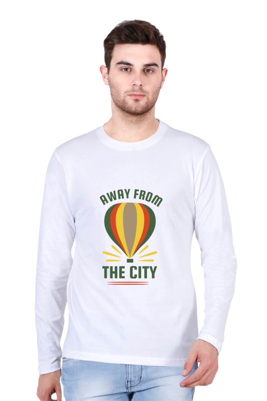 Men’s  Summer Full Sleeve - T Shirt - The City