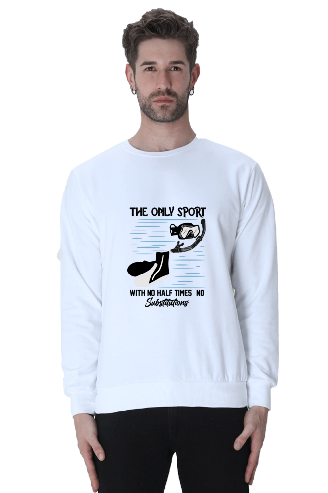 Men Swimming Sweatshirt - Sport