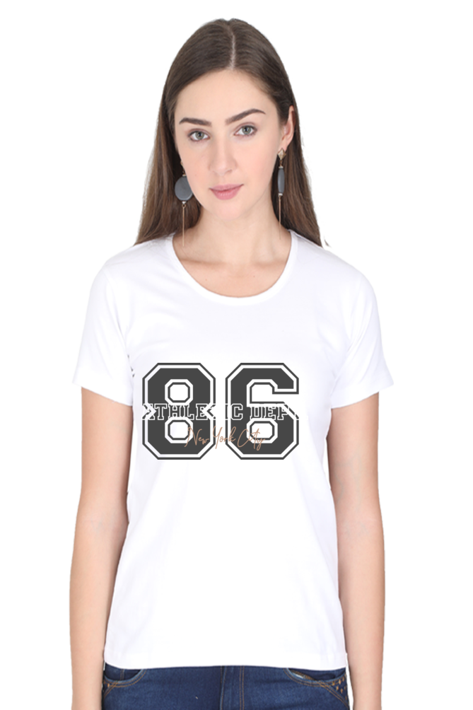 Women’s Round Neck Printed Urban  T-Shirts - New York City