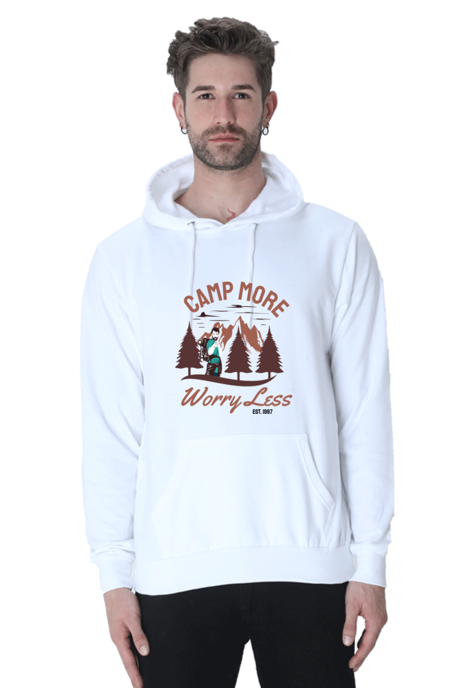Men's  Adventure Sweatshirts Hoodie - worryless