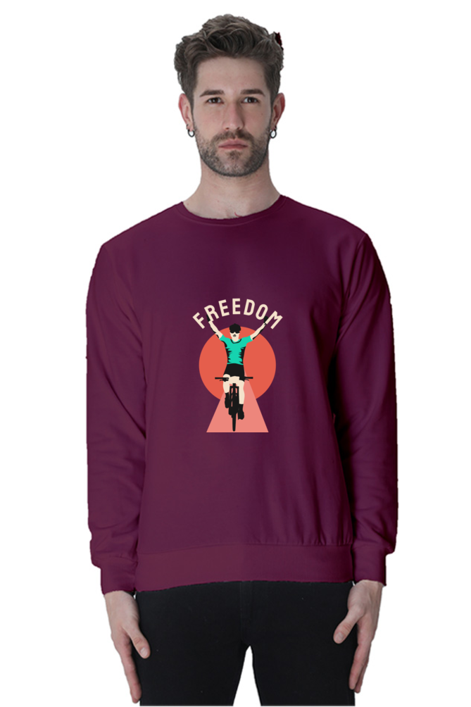 Men Rider Sweatshirt - freedom