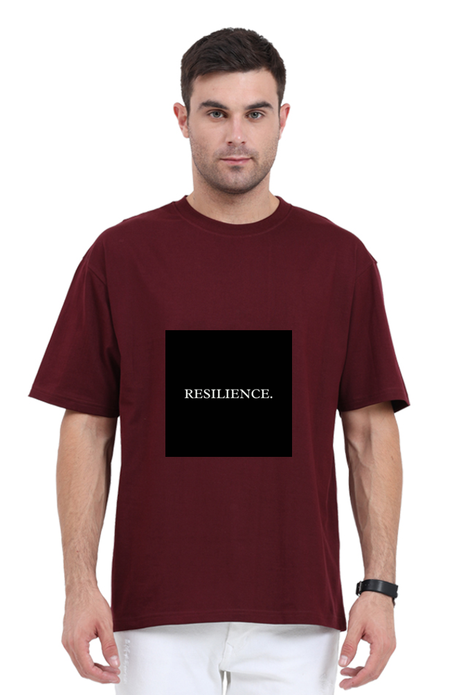 Men Minimalistic Oversized Classic T Shirt  - Resilience