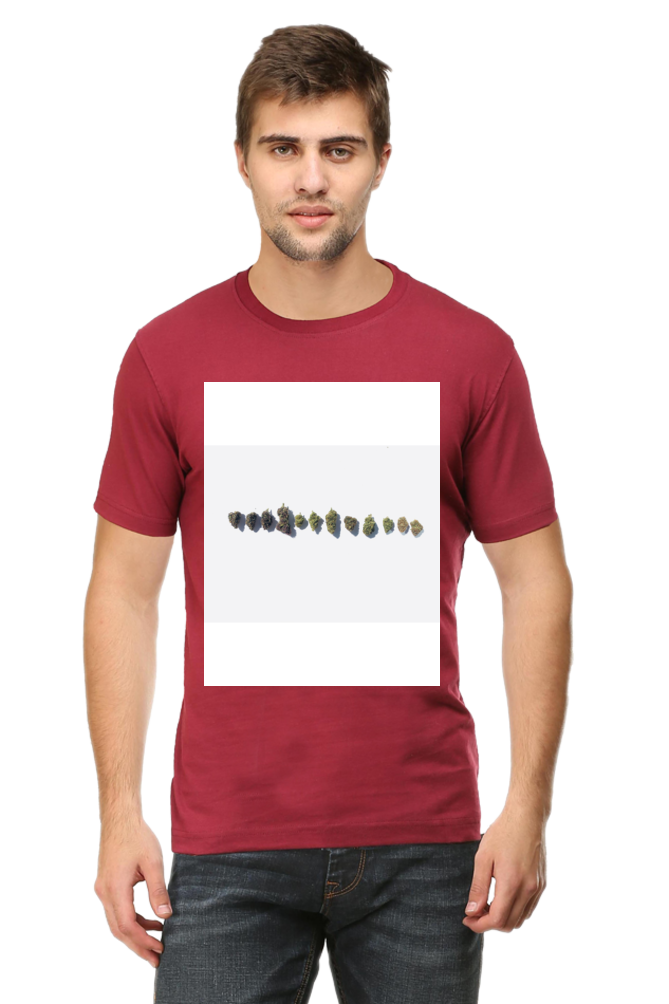 Round Neck Half-Sleeves - T-Shirt - Maal