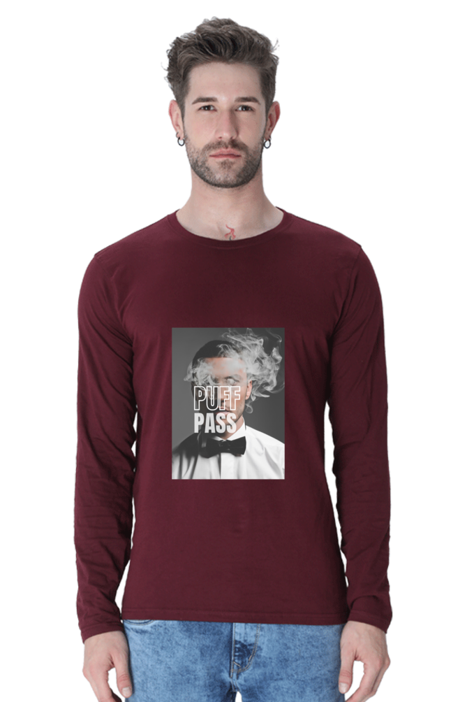 Men’s Full Sleeve T Shirt - Puff Pass