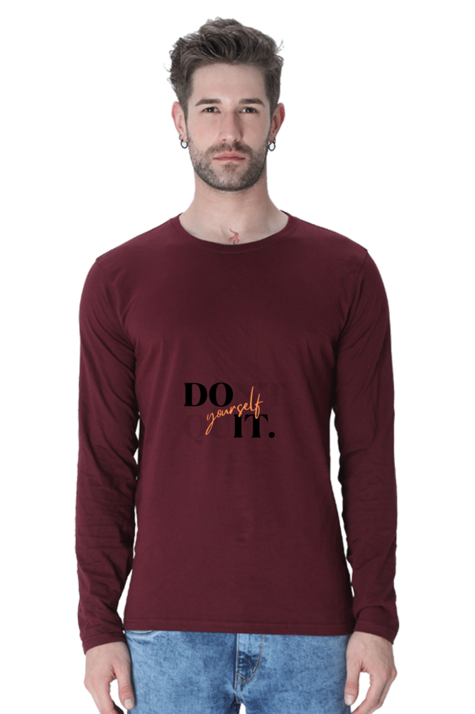 Men’s  Motivation Full Sleeve - T Shirt - Quit