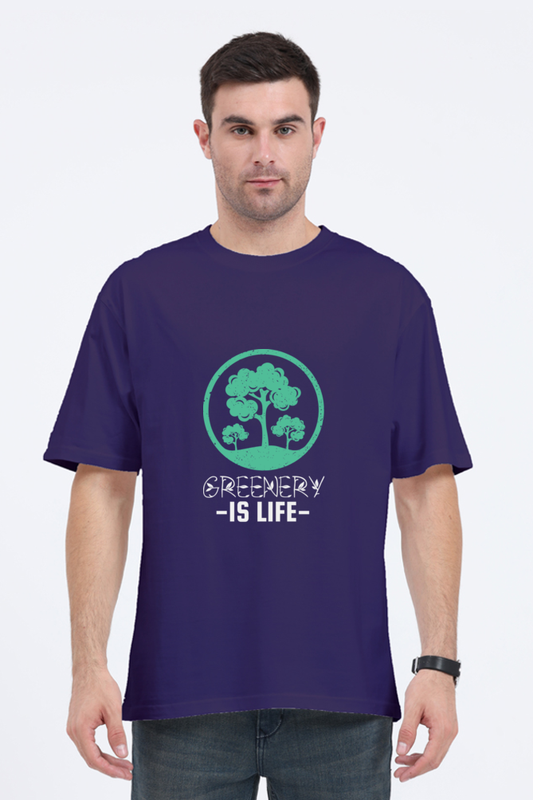 Men Gardening Oversized Classic T Shirt  - greenery