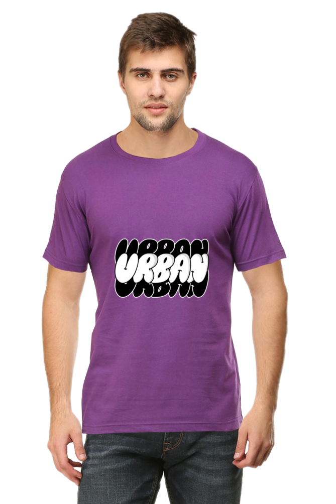 Urban Unisex Cotton Round Neck T-shirt