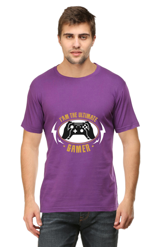 Gamer Unisex Cotton Round Neck T-shirt - Ultimate