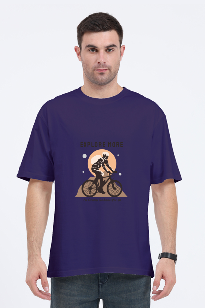 Men Rider Oversized Classic T Shirt  - explore