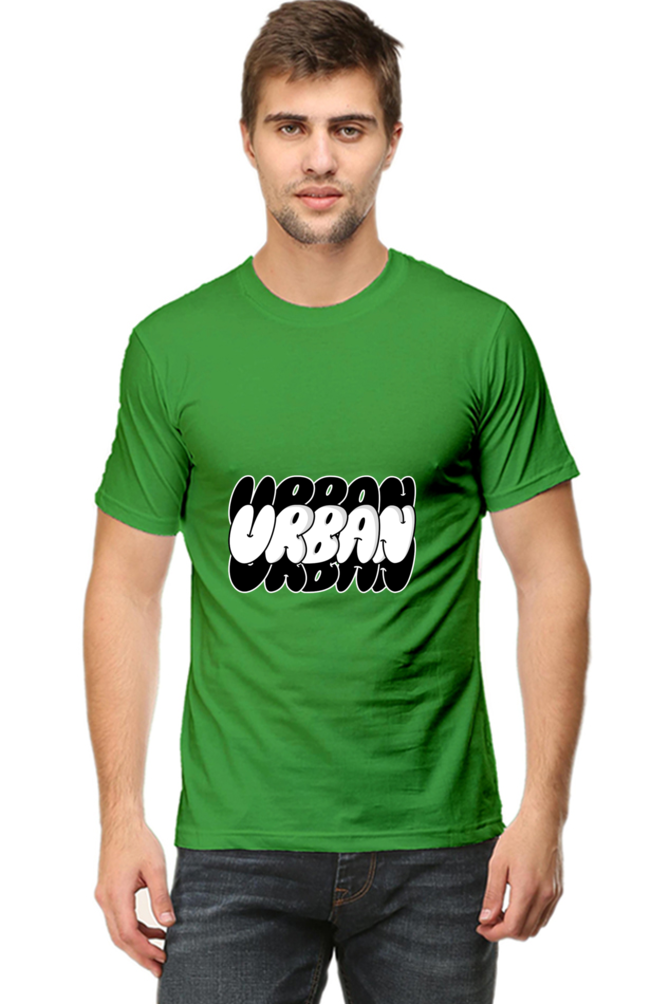 Urban Unisex Cotton Round Neck T-shirt