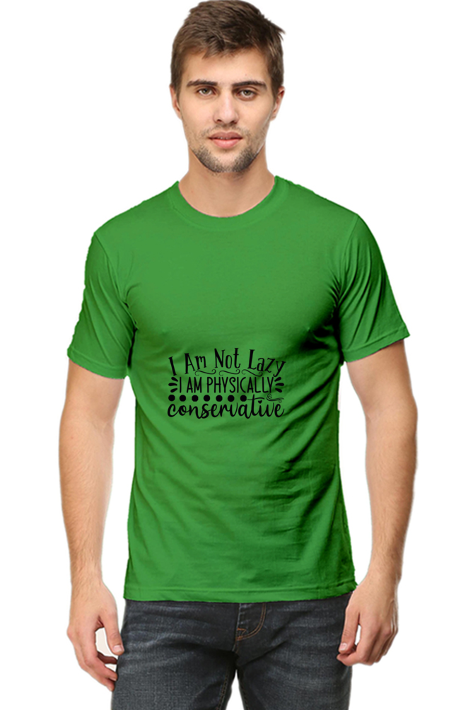 Men's Funny & Queen SVG Round Neck T-Shirt - conservative
