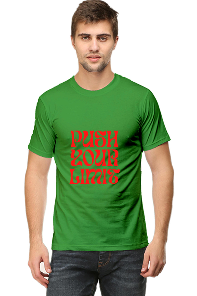 Motivational Unisex Cotton Round Neck T-shirt