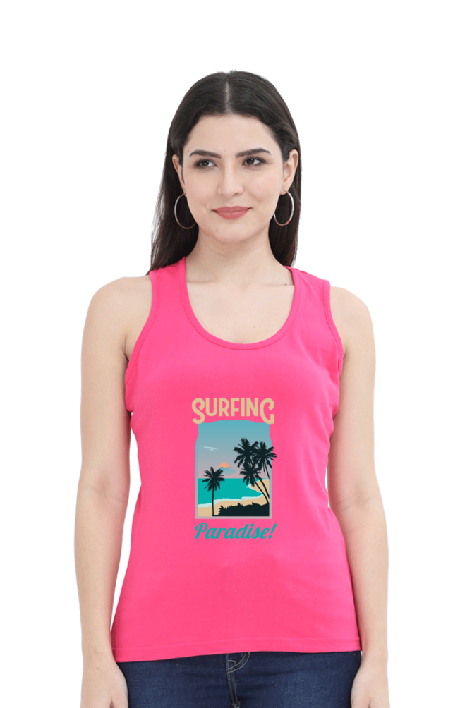 Women Summer Tank Top -  Paradise