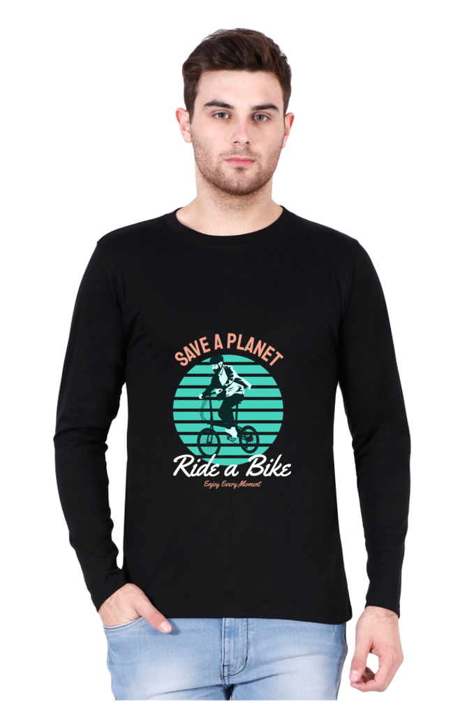 Men’s  BMX Full Sleeve - T Shirt - ride bike