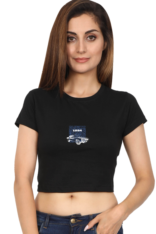 Women's Minimalistic Crop Top - 1994