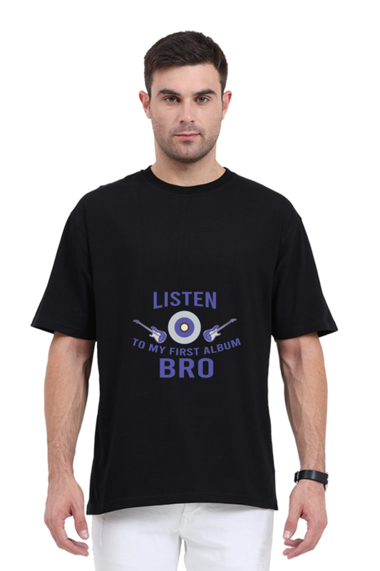 Men Oversized Classic T Shirt - First Album