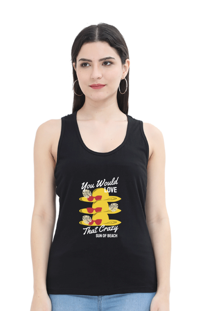 Women Summer Tank Top -  Crazy
