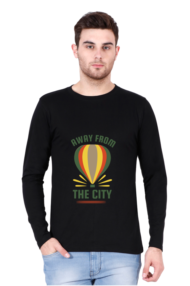 Men’s  Summer Full Sleeve - T Shirt - The City