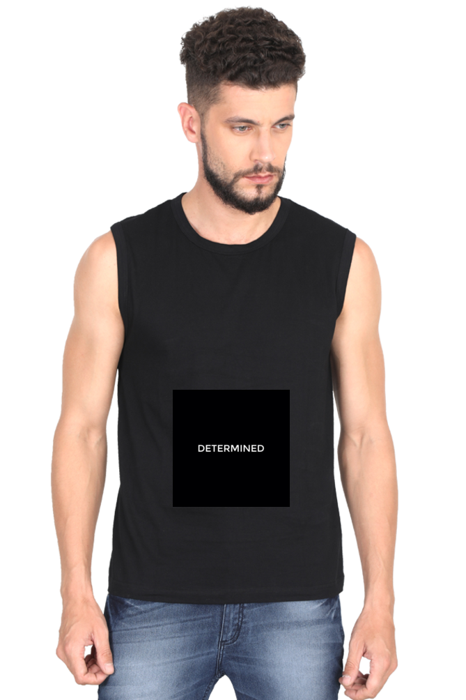 Men’s Minimalistic Gym Vest - Determined