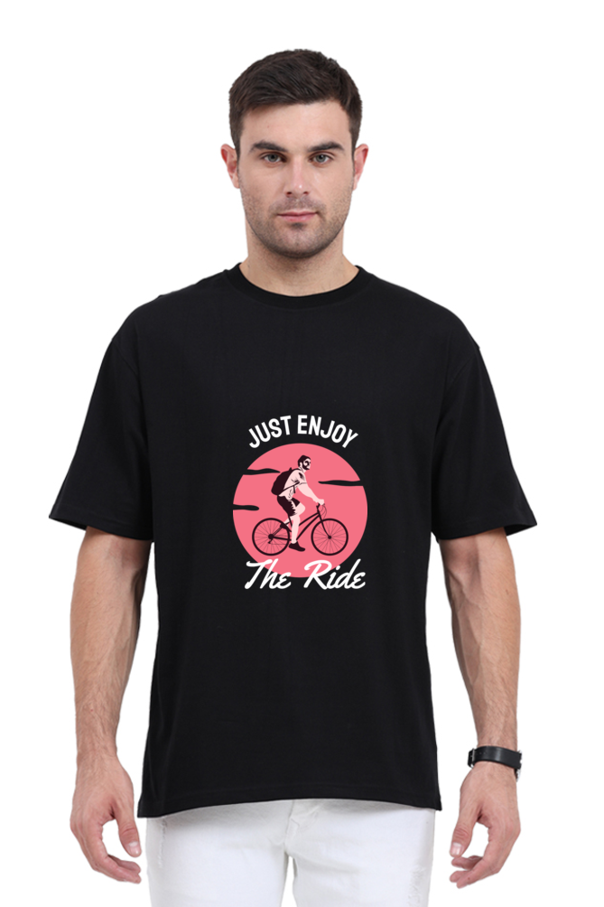 Men Rider Oversized Classic T Shirt  - just enjoy