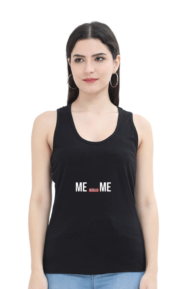 Women Minimalistic Tank Top -  Me Versus Me