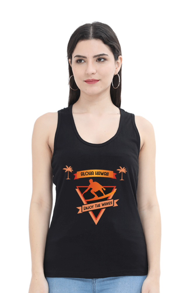 Women Summer Tank Top -  Enjoy Waves