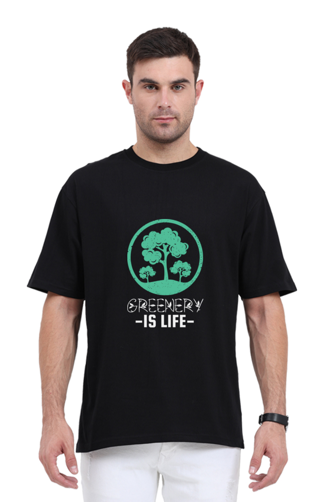 Men Gardening Oversized Classic T Shirt  - greenery