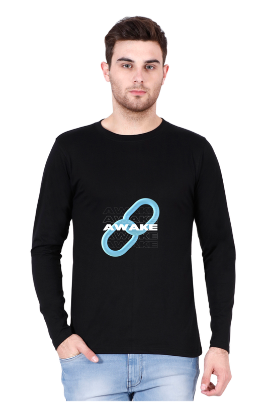 Men’s  Motivation Full Sleeve - T Shirt - Awake