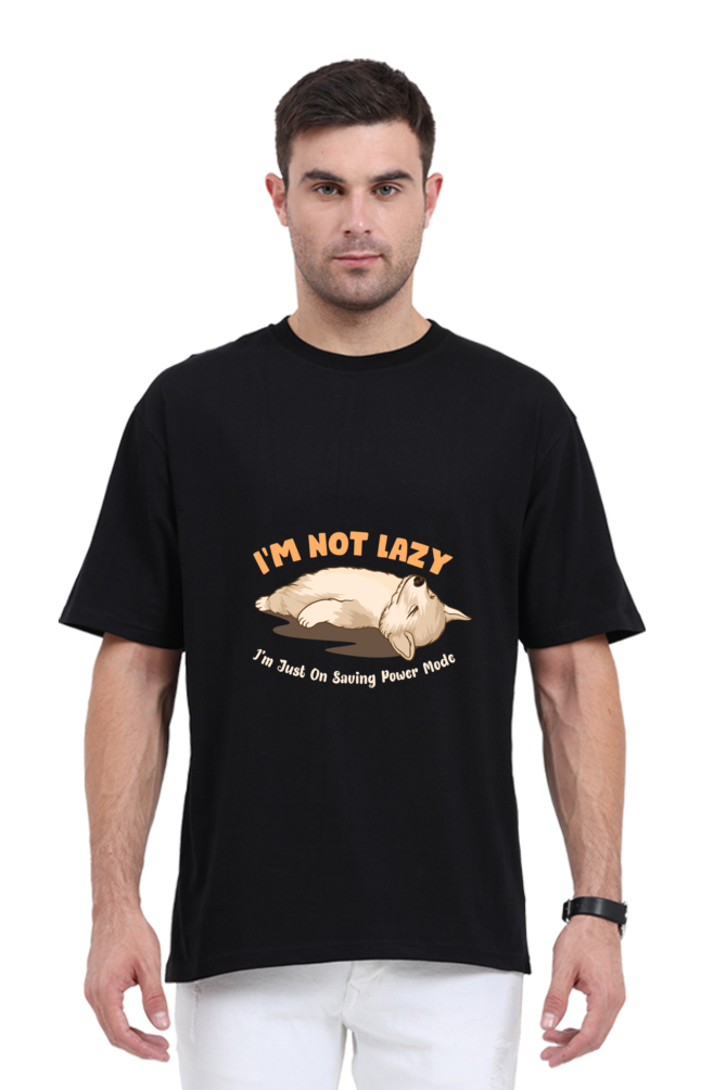 Men Funny & Queen SVG Oversized Classic T Shirt  - lazy
