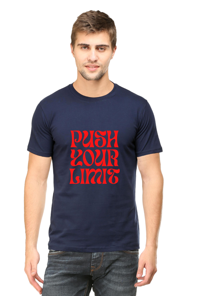 Motivational Unisex Cotton Round Neck T-shirt