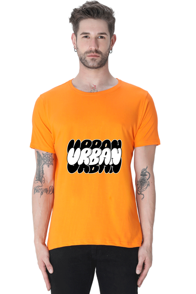 Urban Unisex Cotton Round Neck T-shirt