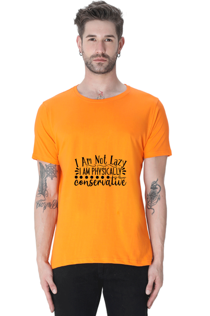Men's Funny & Queen SVG Round Neck T-Shirt - conservative
