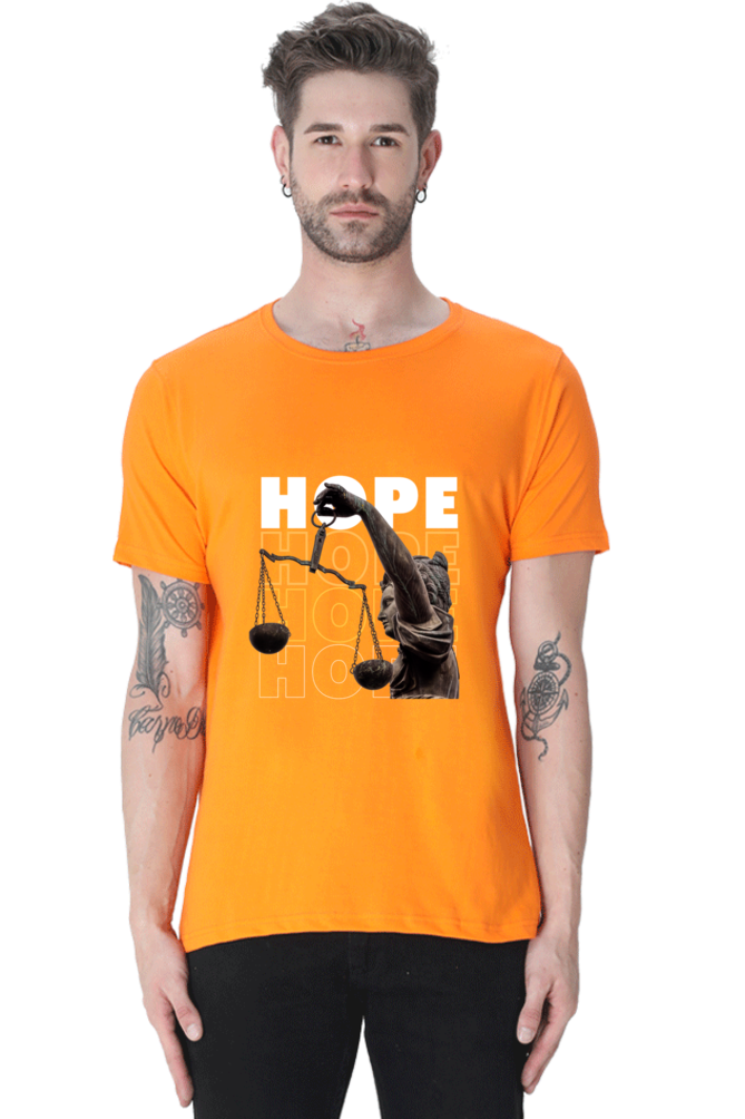 Minimalistic Unisex Cotton Round Neck T-shirt