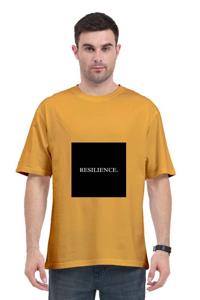 Men Minimalistic Oversized Classic T Shirt  - Resilience