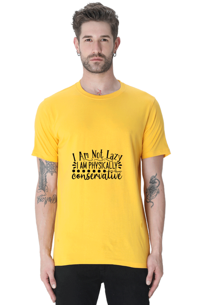 Men's Funny & Queen SVG Round Neck T-Shirt - conservative