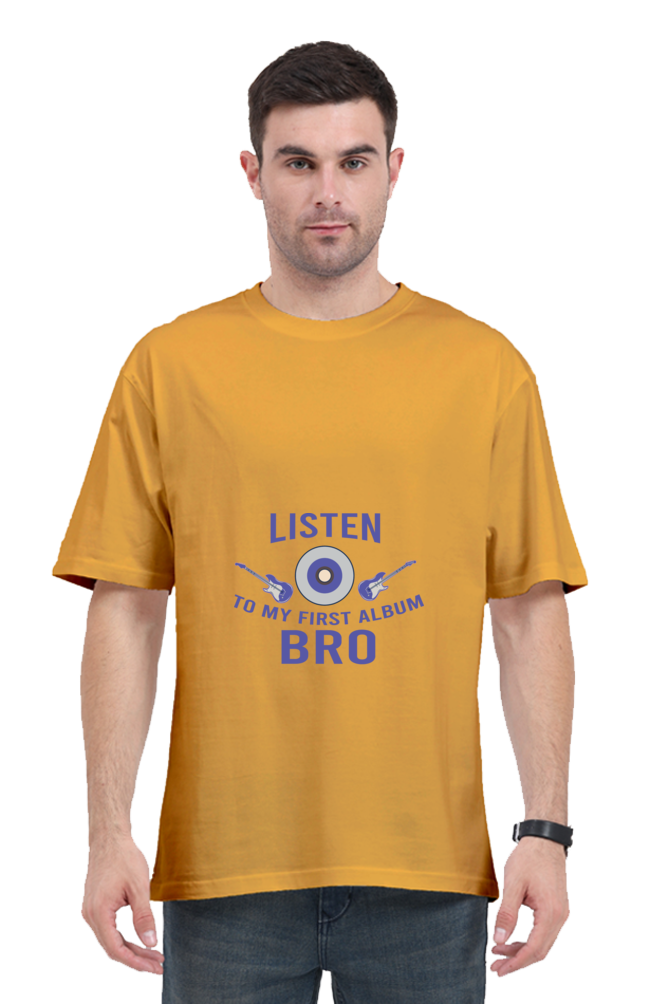Men Oversized Classic T Shirt - First Album
