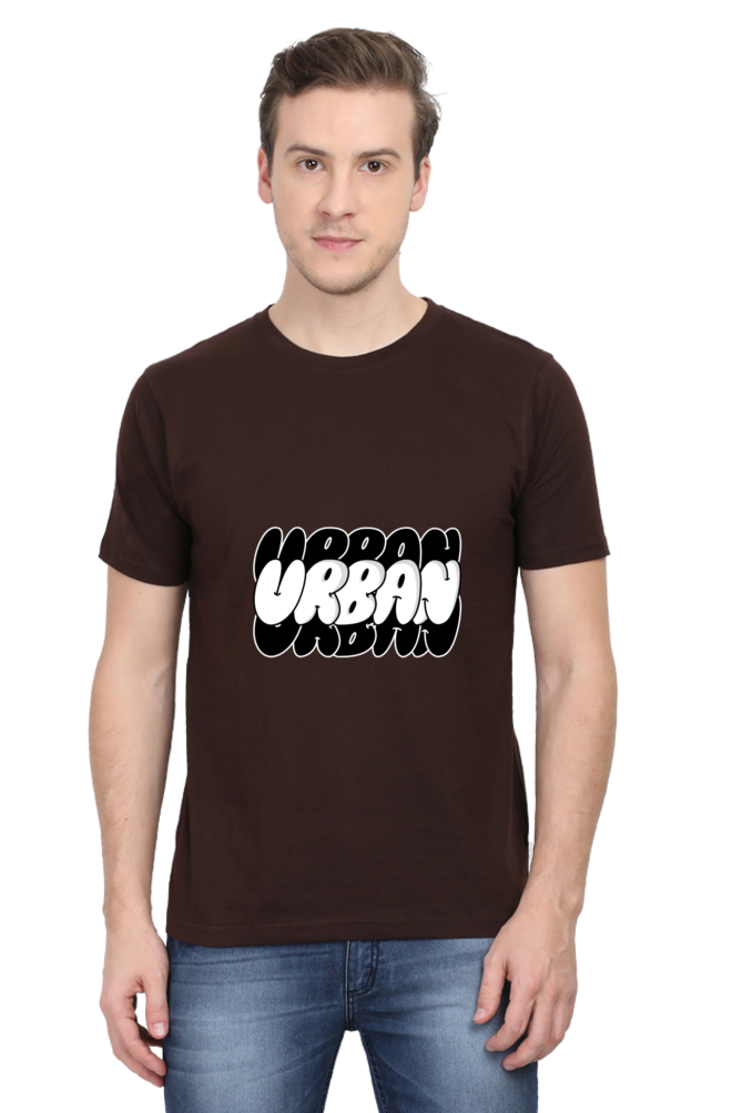 Urban Unisex Cotton Round Neck T-shirt