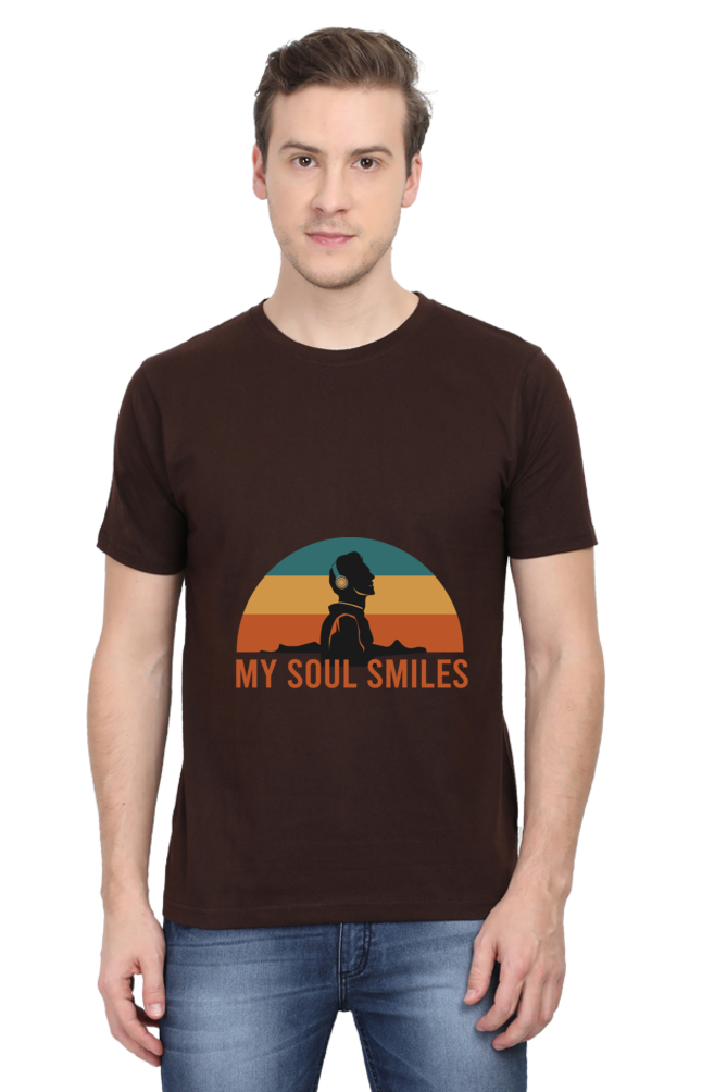 Music Unisex Cotton Round Neck T-shirt -  Soul Smiles