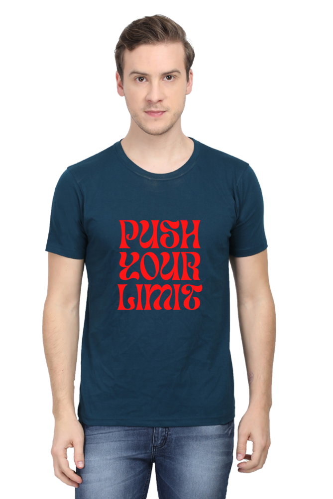Motivational Unisex Cotton Round Neck T-shirt