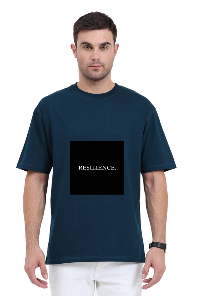 Men Minimalistic Oversized Classic T Shirt  - Resilience