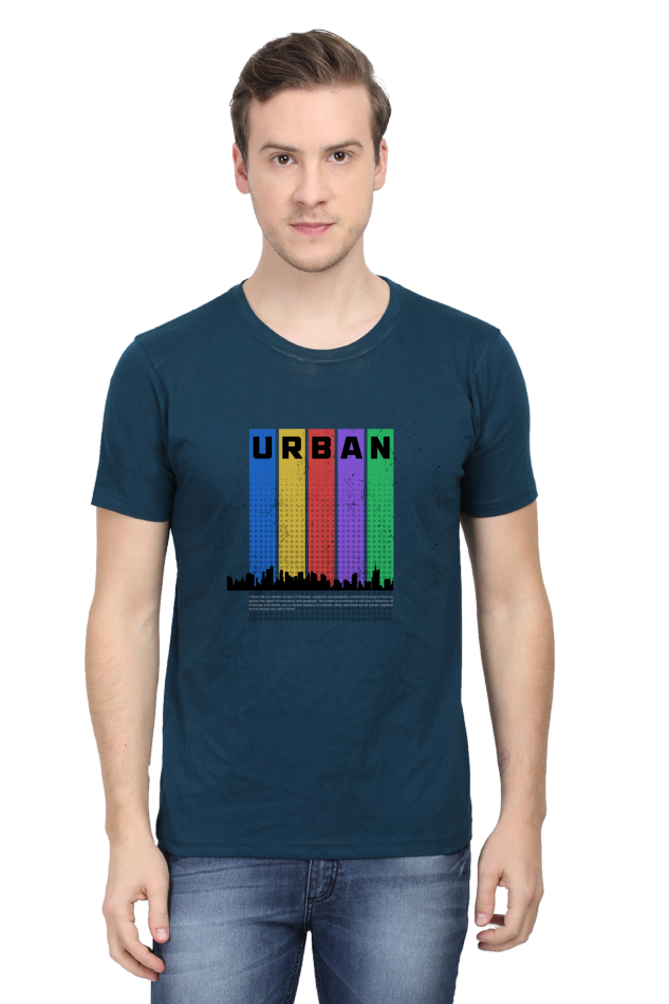 Urban Unisex Cotton Round Neck T-shirt