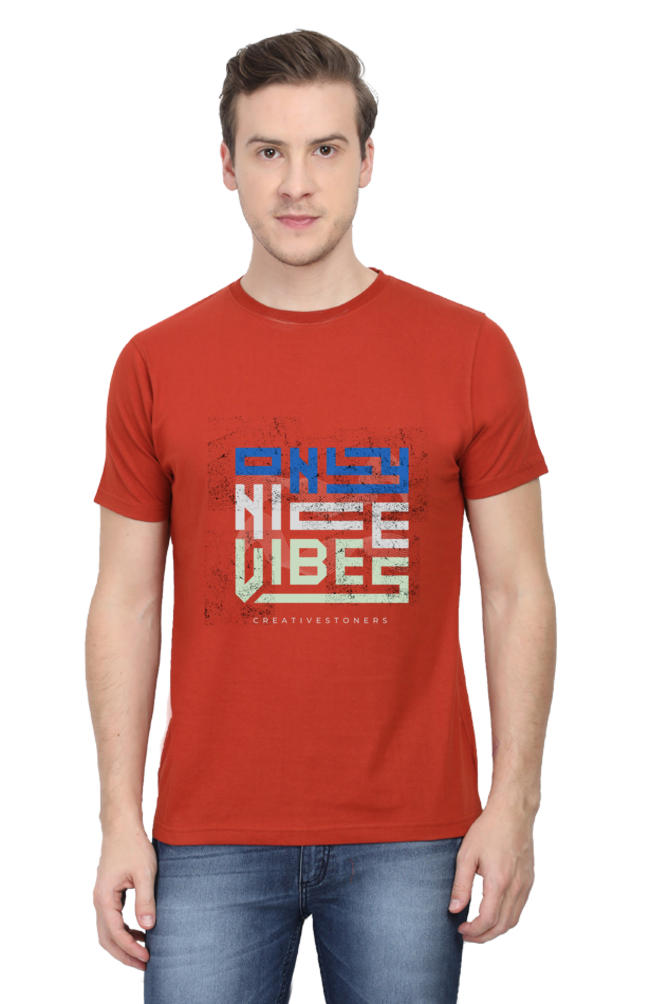 Motivational Unisex Cotton Round Neck T-shirt