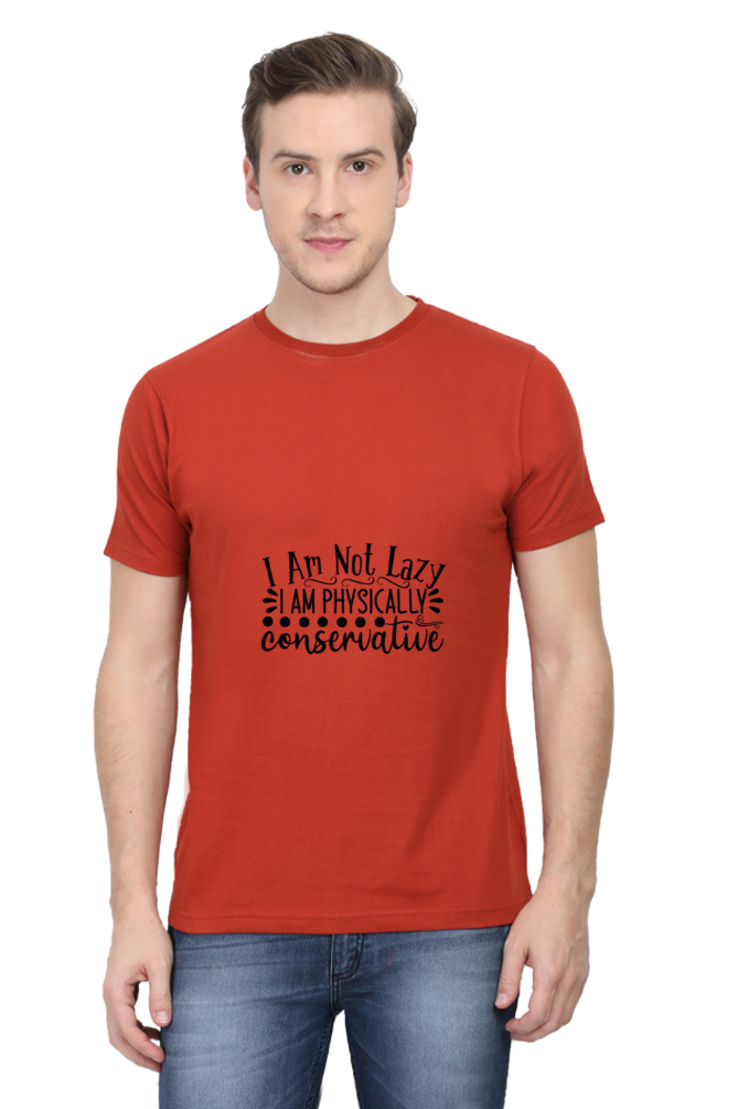 Men's Funny & Queen SVG Round Neck T-Shirt - conservative